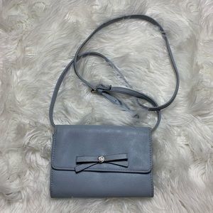 Nine West Handbag Crossbody Pocketbook Blue Purse